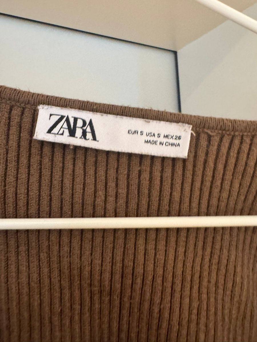 Pulls & Sweat-shirts: Zara Pullover, Braun, Gr. S – D'occasion à Hinwil par YPMK61 1