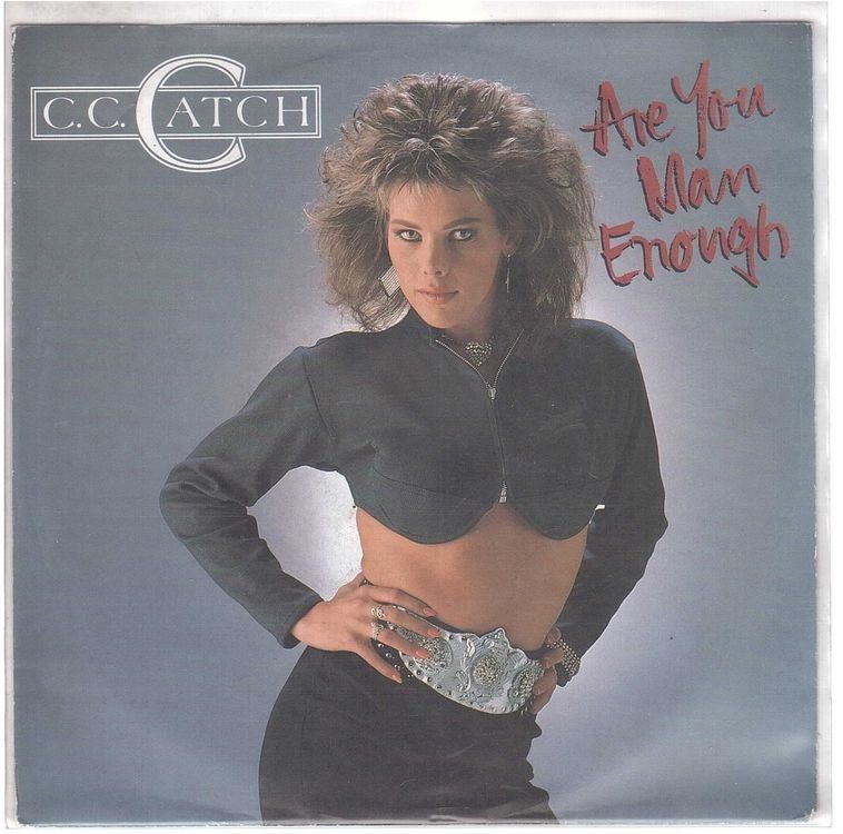 Dischi in vinile: C.C. Catch  --  Are you man enough  Single7 – Usato da Oberwil (Dägerlen) venduto da asteng