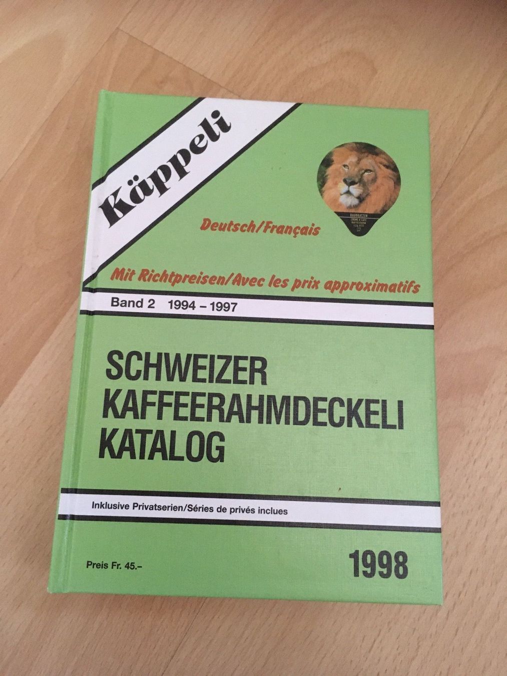Coperchi dei cremini per caffè: Kaffeerahmdeckelikatalog Band 2 – Usato da Unterkulm venduto da Lotusblume81