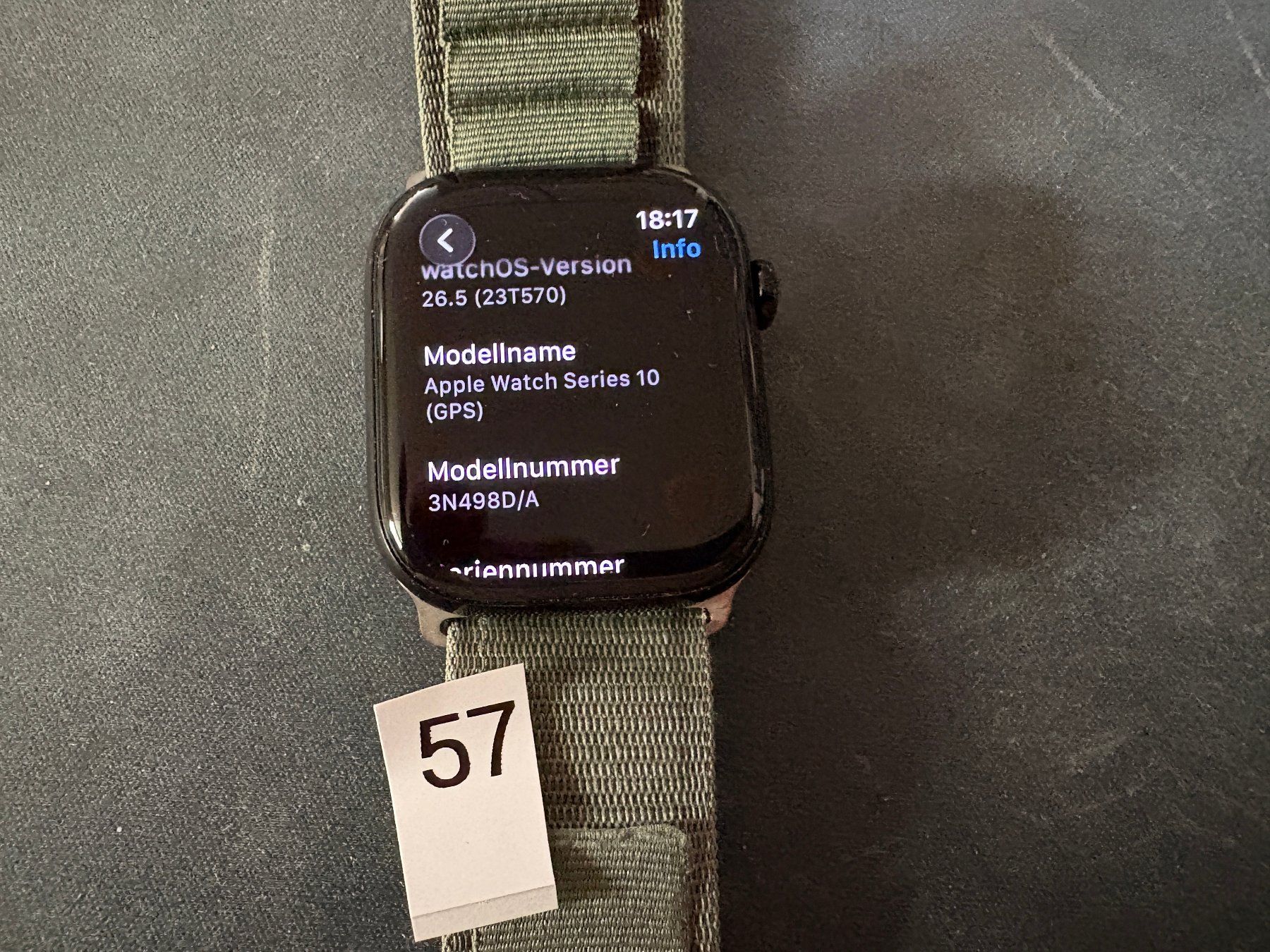 Apple Smartwatch: Apple Watch 10 GPS+Cellular  Aluminium 46mm#57 – Usato da Au SG venduto da bah_6f5w 2