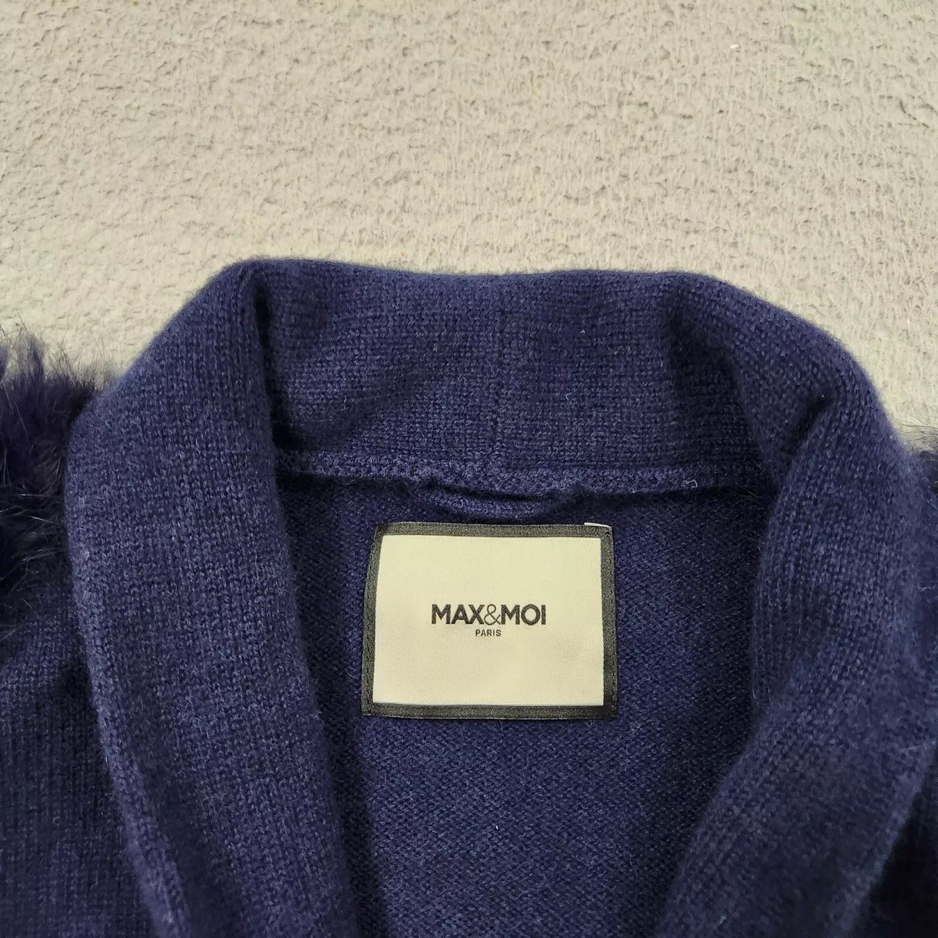 Max & Moi Maglioni & Felpe: MAX&MOI Pullover Cape Kaschmir Pelz – Usato da Obergösgen venduto da crystalfox 6
