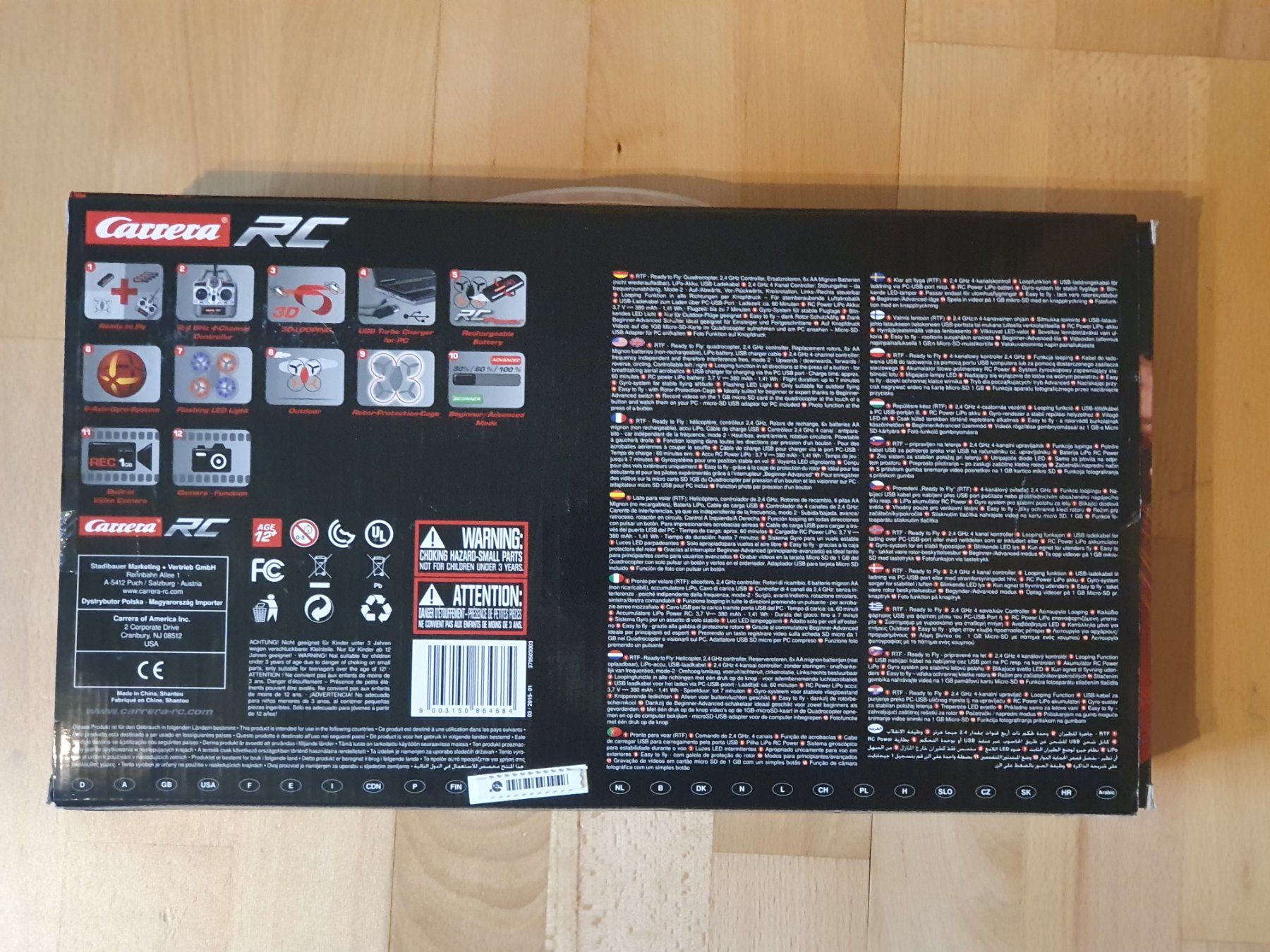 Carrera RC Kits de montage: Carrera RC Quadrocopter mit Kamera – D'occasion à Gipf-Oberfrick par s.varadi 1