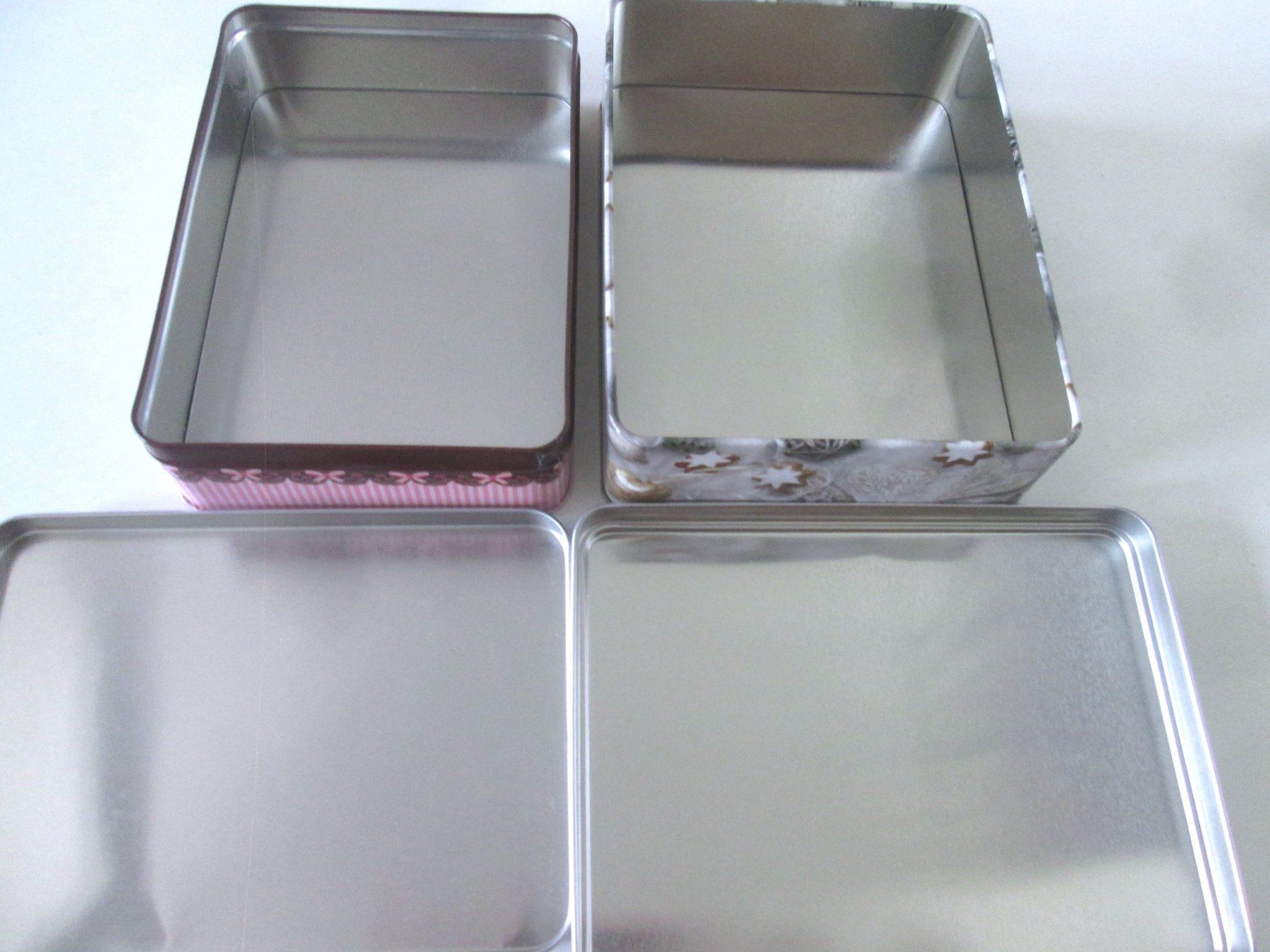 Contenitori & Simili: 2 Keksdosen aus Blech – Usato da Sementina venduto da babucia 2