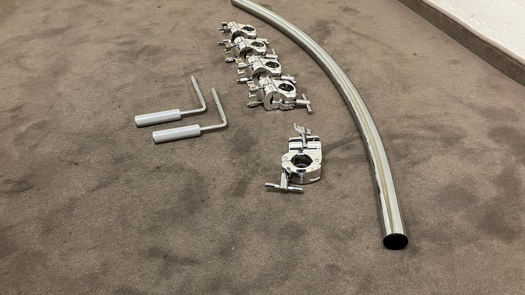 Strumenti musicali: Gibraltar Schlagzeug Rack-System – Usato da Grenchen venduto da Sixsixsix 7