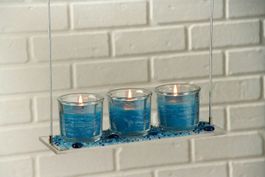 bohrlos in vorhangschiene:plexiglasschaukel grau transparent