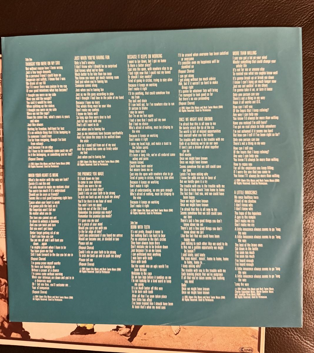 Dischi in vinile: Cock Robin LP Schallplatte - Vinyl – Usato da Goldach venduto da Messerguru 4