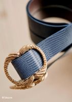 Sézane · Ceinture Artemis · Denim téjus