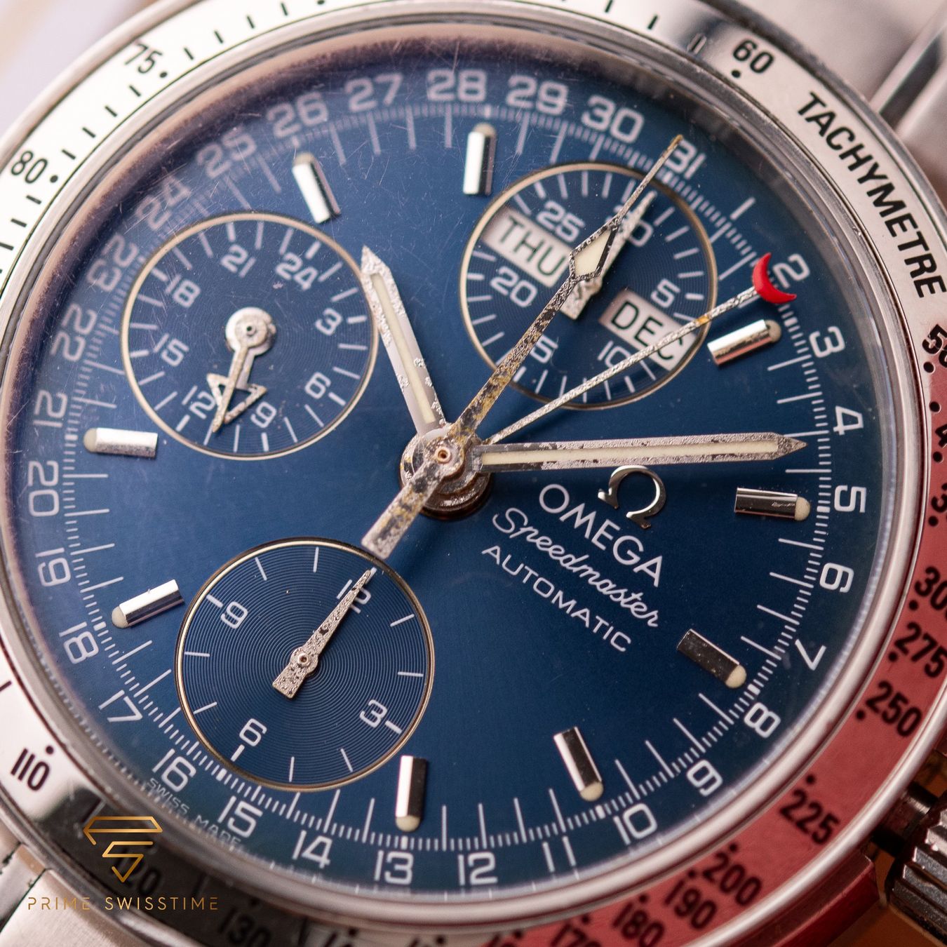Omega Orologi: Omega Speedmaster Day Date/ 3523.80 / 1990s / Serv'24 – Usato da Luzern venduto da PrimeSwissTime 1