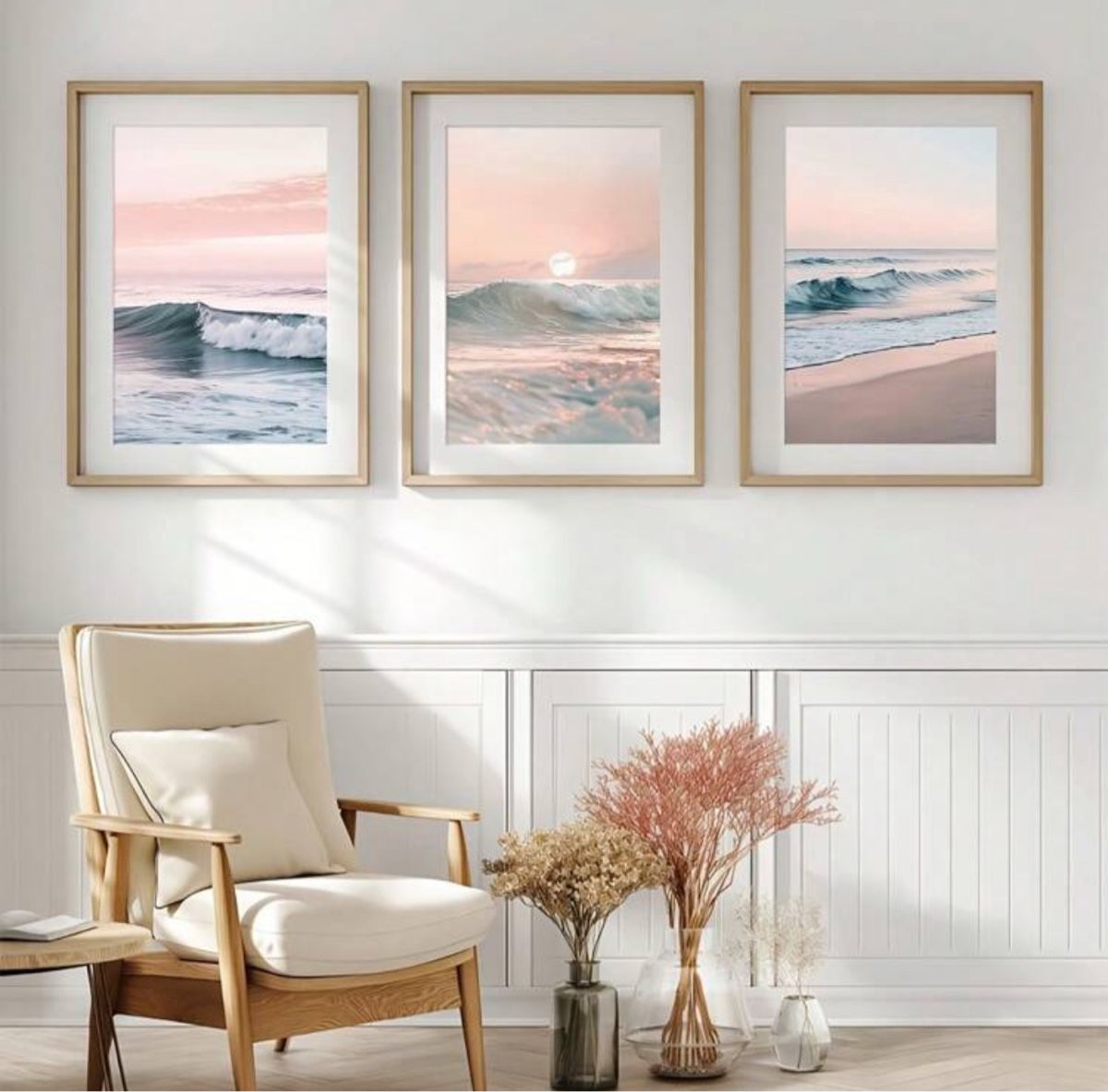Gemälde: Set de 3 peintures sur toile – Neu und originalverpackt aus Châtel-St-Denis von Montclair_Swiss 3