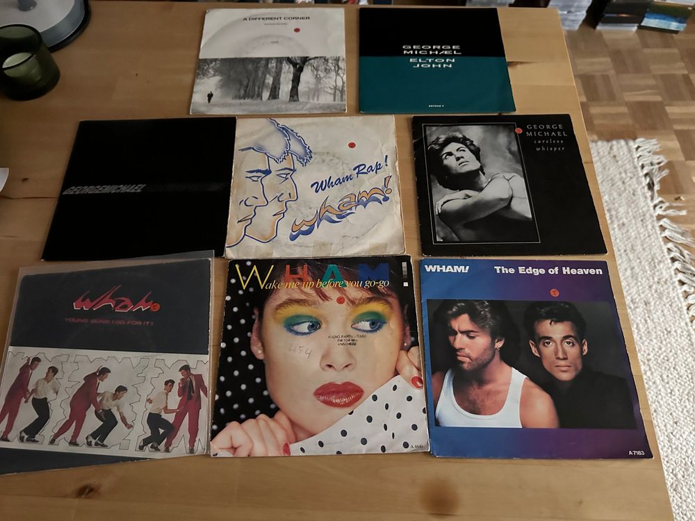 WHAM GEORGE MICHAEL grosse Single Sammlung 7