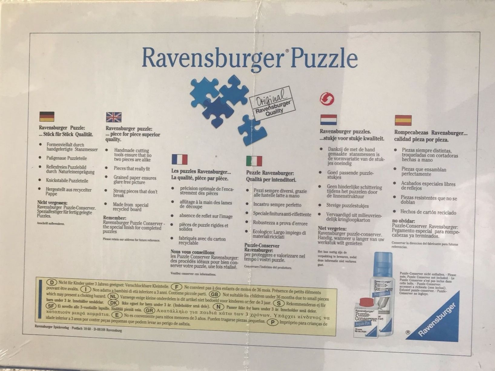 Ravensburger Puzzles: PUZZLE American Truck / NEU – Neu und originalverpackt aus Dürrenäsch von Didaedi 1