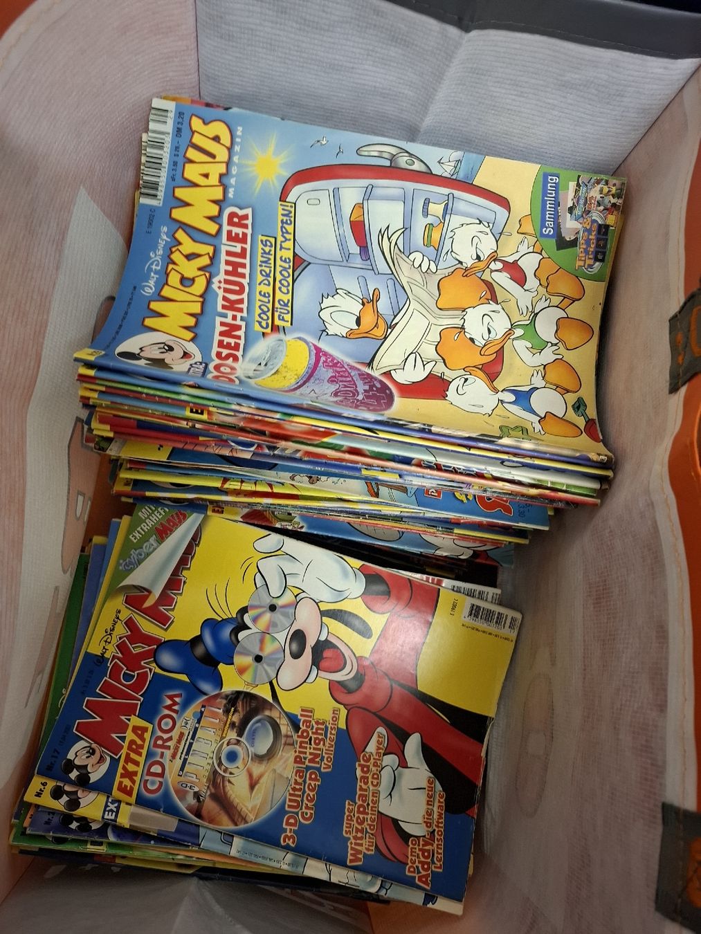 Comics: Micky Maus Hefte, Konvolut Comics Jg 89 bis 2000 – Gebraucht aus Riehen von joerdeli 5