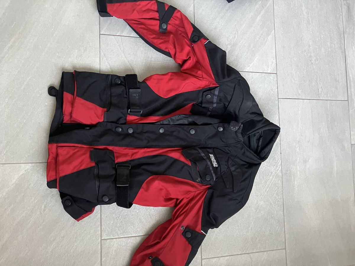 IXS Giacche: Motorradjacke IXS rot/schwarz S – Usato da mellingen venduto da Matiu
