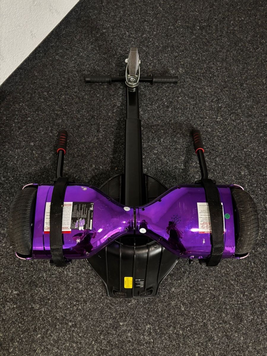 Hoverboards: Hoverboard Go-Kart Aufsatz Violett Gebraucht – Gebraucht aus Rupperswil von Bejba5 2
