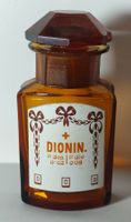 Apothekerflasche DIONIN Um 1900 9cm