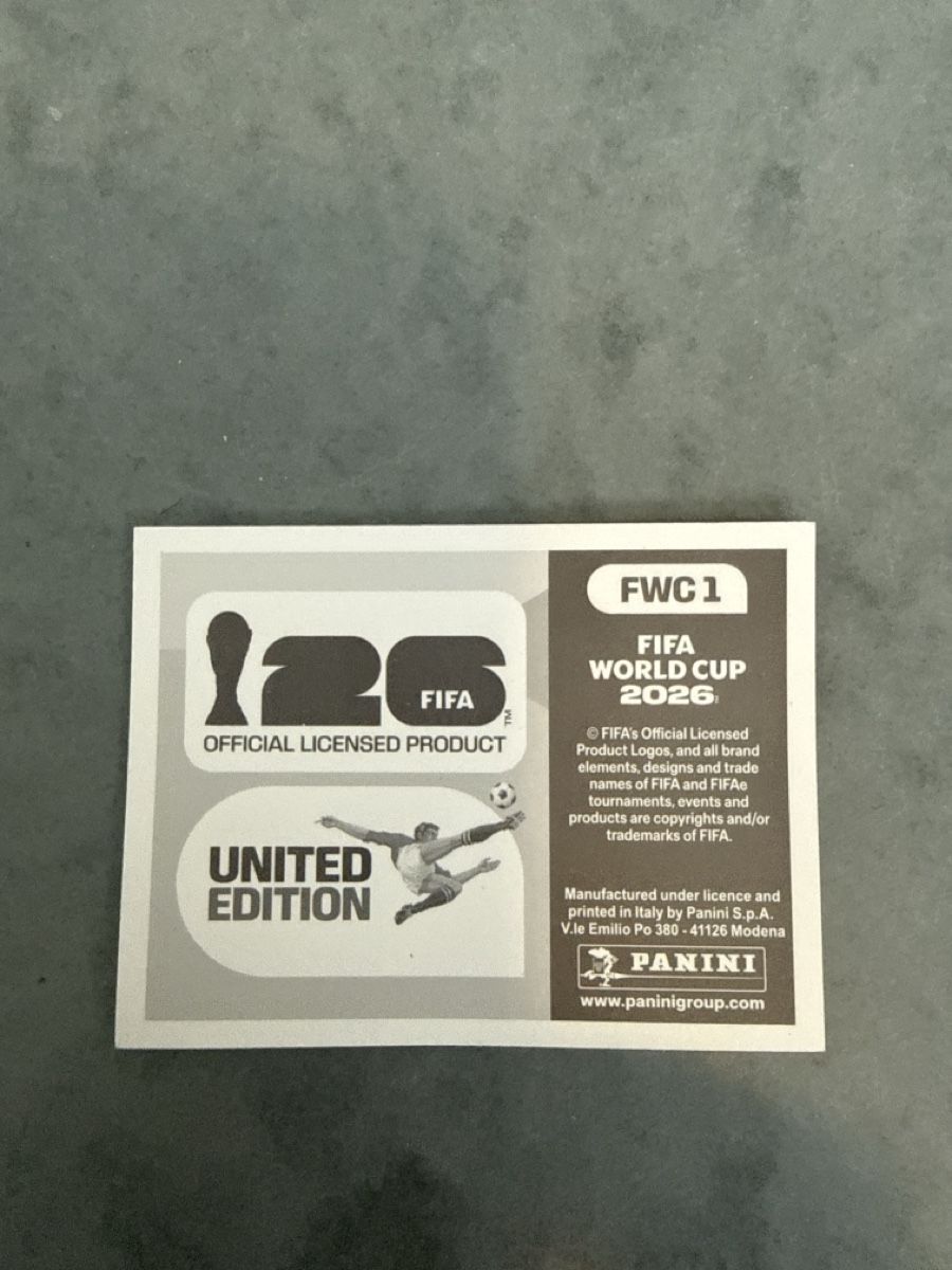 Panini Carte collezionabili: Panini fwc1 – Nuovo (secondo la descrizione) da Thun venduto da sergio1981 1