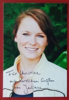 Juliane Kotzur Autogramm signiert Fotopostkarte 10x15cm