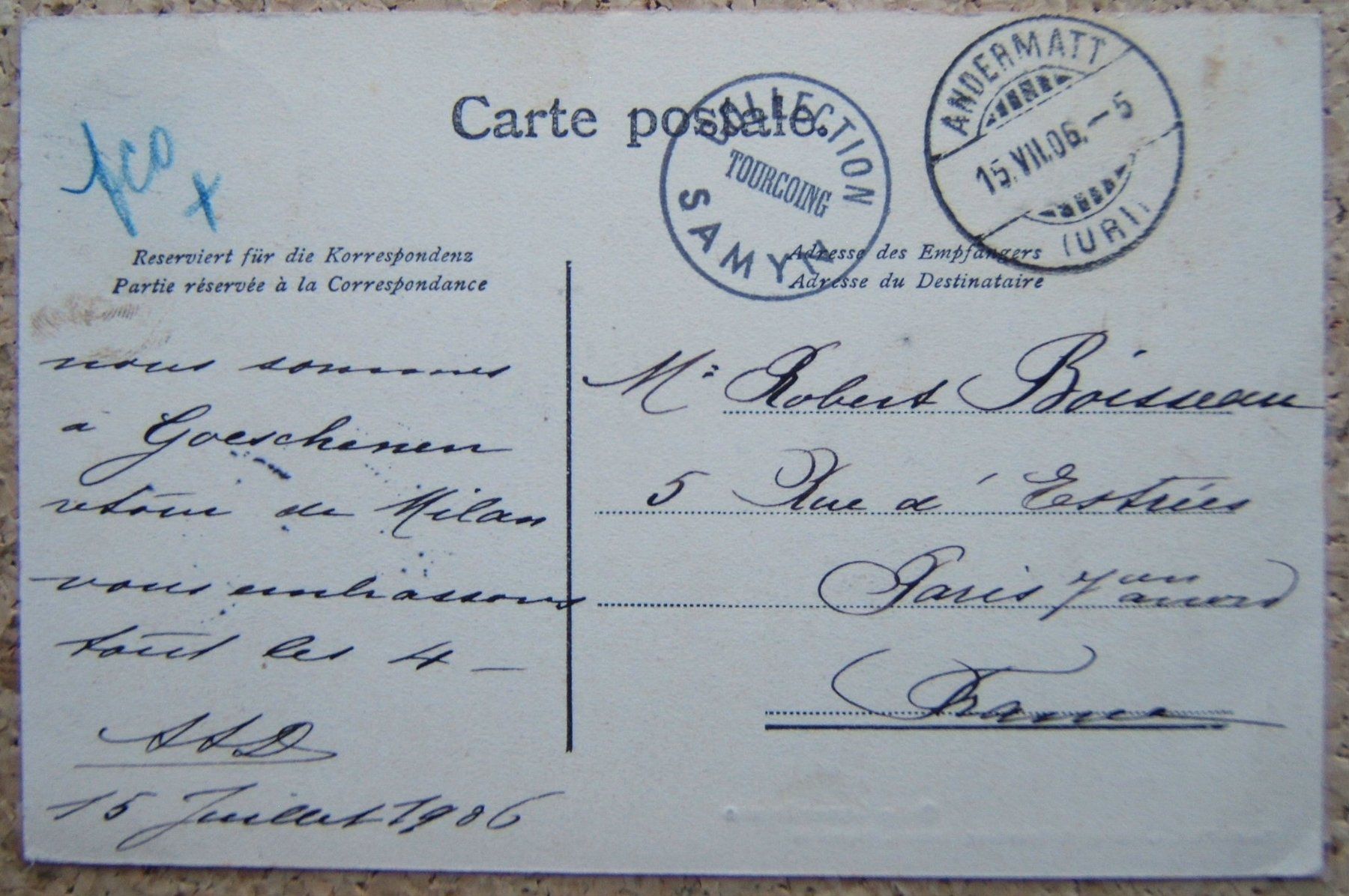 Ansichtskarten: AK SCHWEIZER ARMEE BEIM LUCENDROSEE 1906 – Gebraucht aus Brunnen von Nonne04 1
