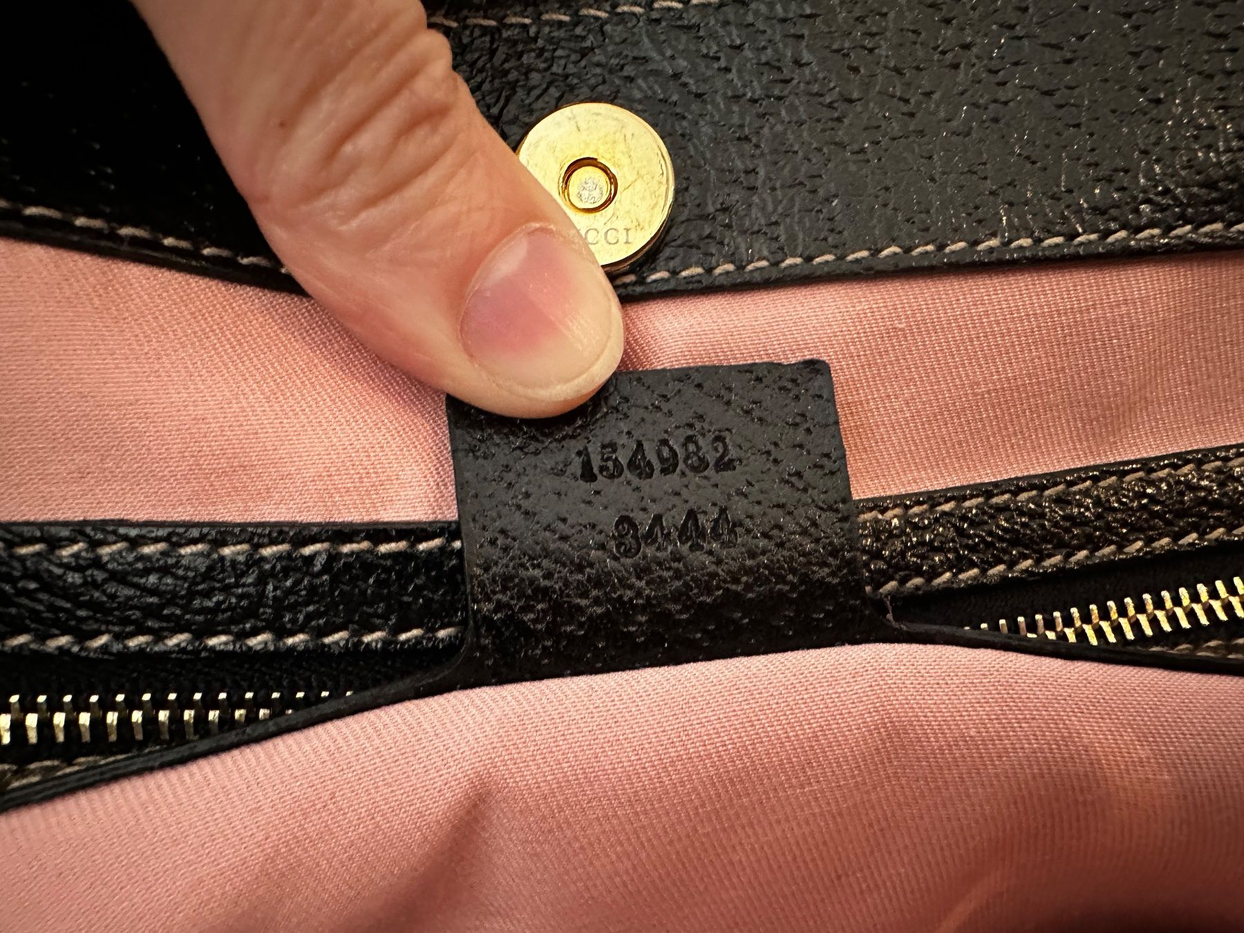 Gucci Borse da donna: Sac Gucci satin Charmy – Usato da St Maurice venduto da maloro 5