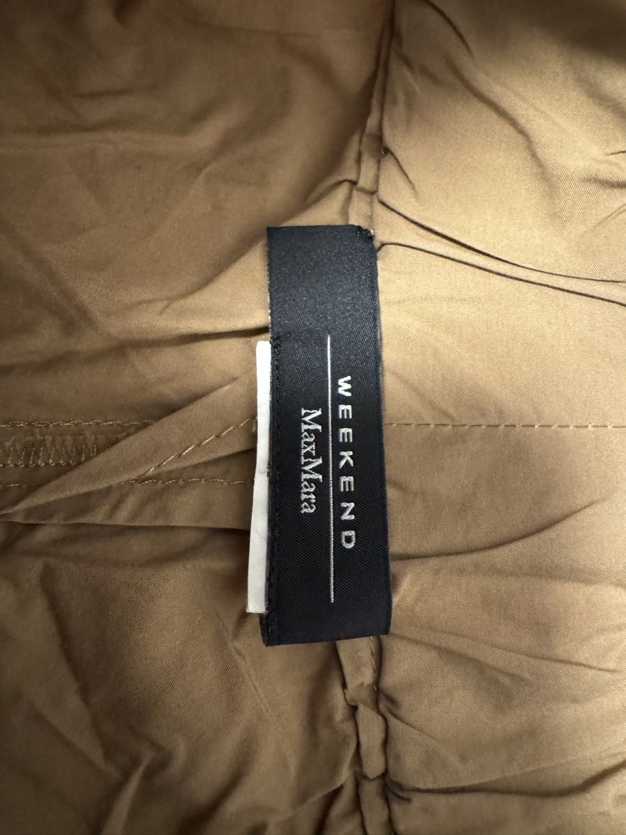 Max Mara Pantaloni: Max Mara Stoffhose beige – Usato da Schaan venduto da kri_tsw8 3