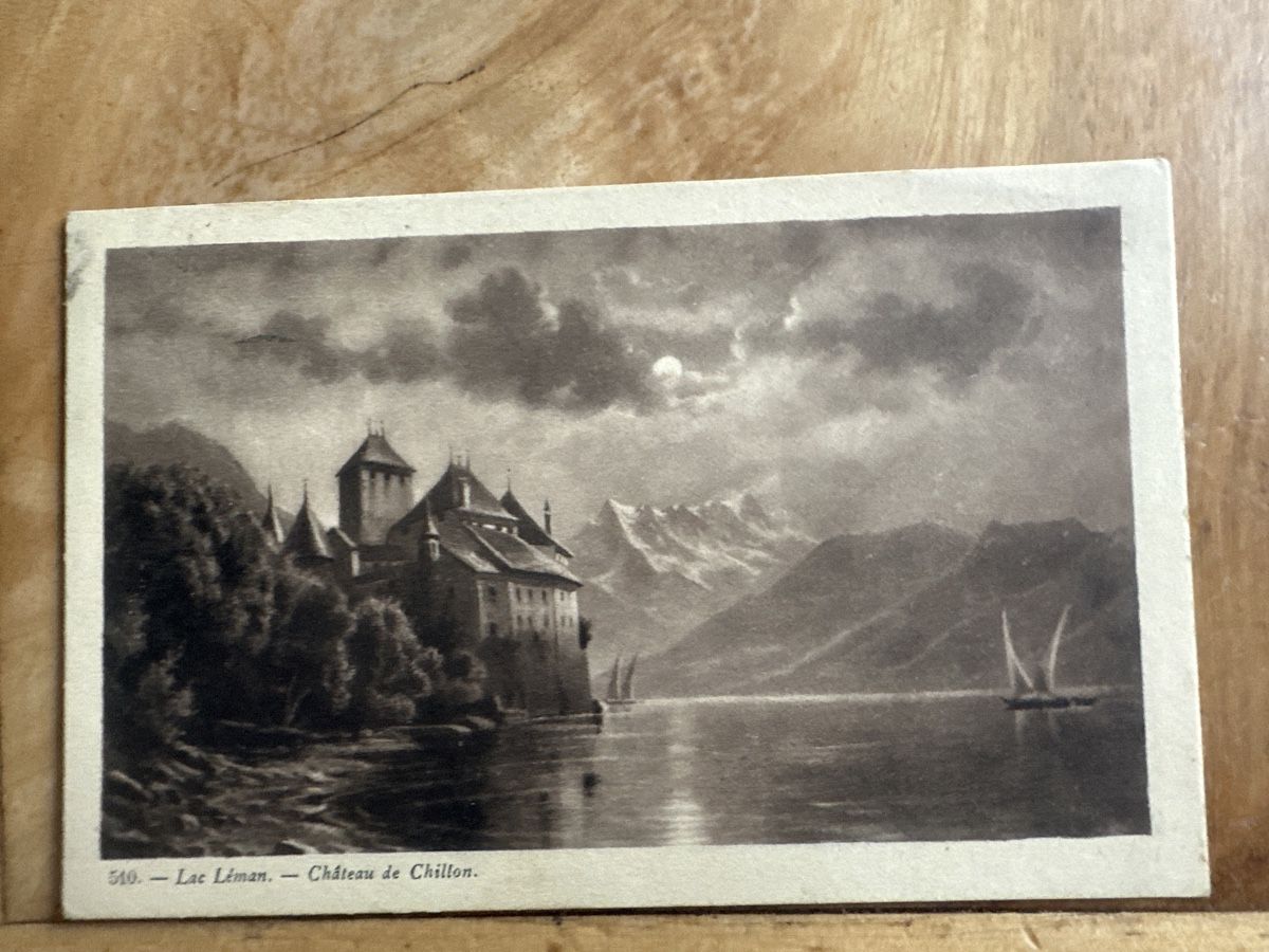 Ansichtskarten: AK1906, Schloss Chillon, top Zustand. – Gebraucht aus Frauenfeld von aluma14 3