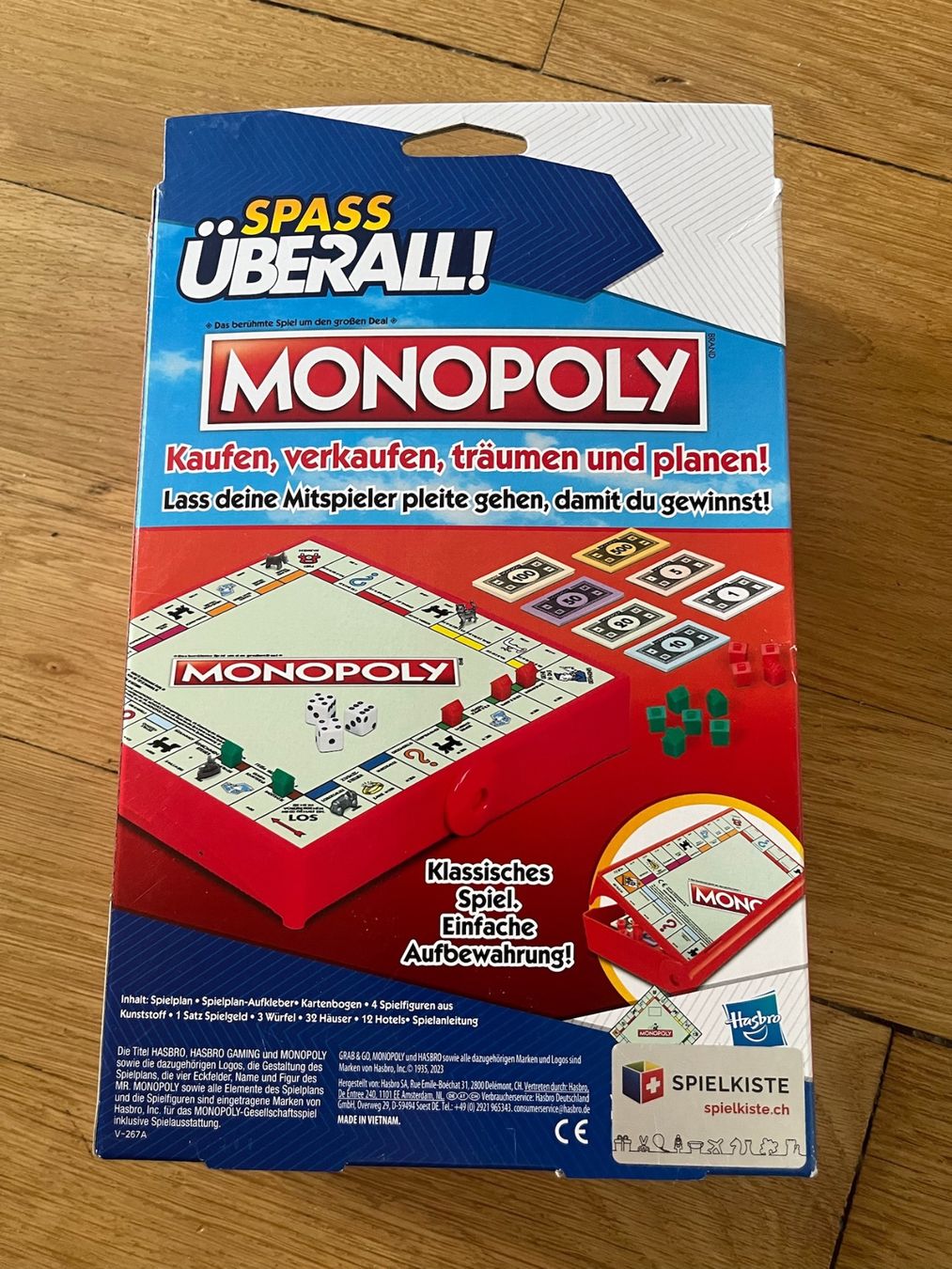 Hasbro Jeux: Monopoly Reiseversion – Neuf avec emballage d'origine à Bern par Shera10 1