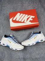 Nike Air Max Plus TN Herren Turnschuhe Weiss Blau