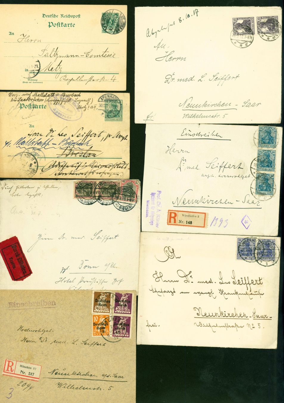 Alle Briefmarken: DR Briefe und Karten diverse (F641) – Gebraucht aus Seuzach von Harri19