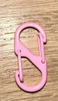 Mini mousqueton double rose 3cm neuf! Léger et cool!