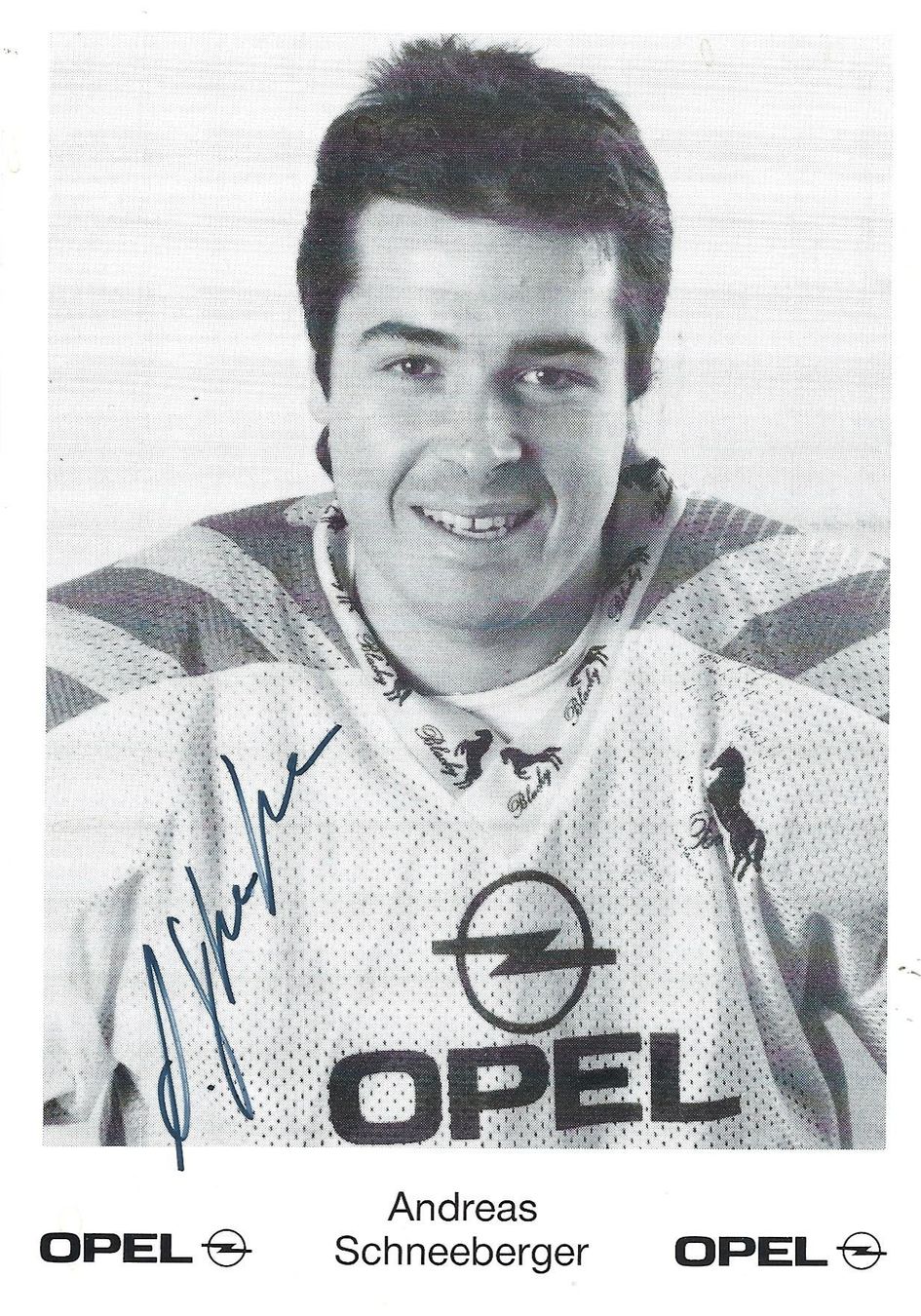 Autografi: Autogrammkarte; Andreas Schneeberger, EHC Biel – Usato da Aarburg venduto da Hktm