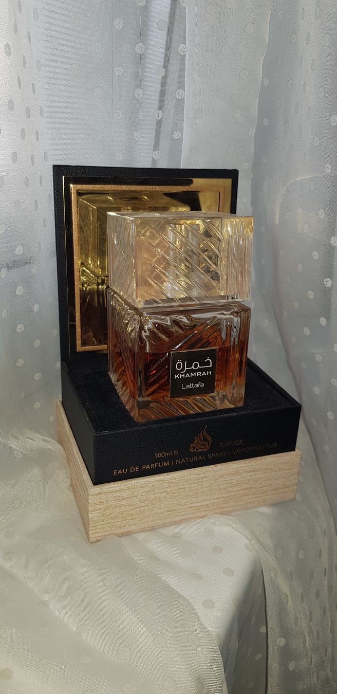 Lattafa Profumi & Eau de Toilette: Lattafa Khamrah Parfüm – Usato da Fahrweid venduto da pan_hsd6