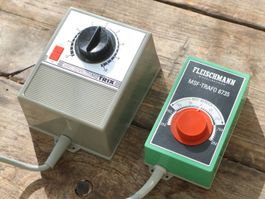 Fleischmann/Trix 2 x MSF Trafo 6735/Vario - Gleichstrom