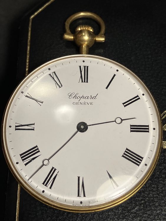 Boîte/étui Vintage Chopard Genève - En Carton Bordeaux (occasion, Bel état)