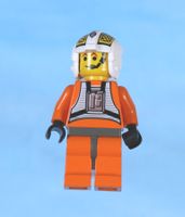 LEGO Minifigur Rebel Pilot Y-wing (Jon 'Dutch' Vander, Gold