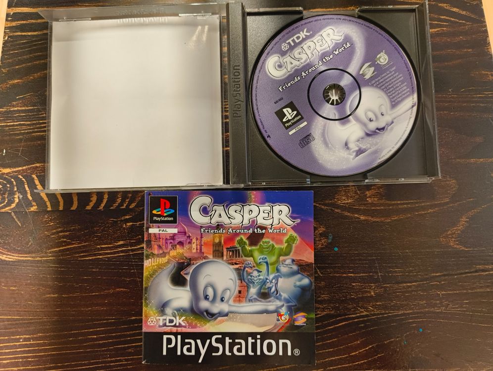 Casper - Friends Around the World (En,Fr,De,Es,It) PlayStation 1