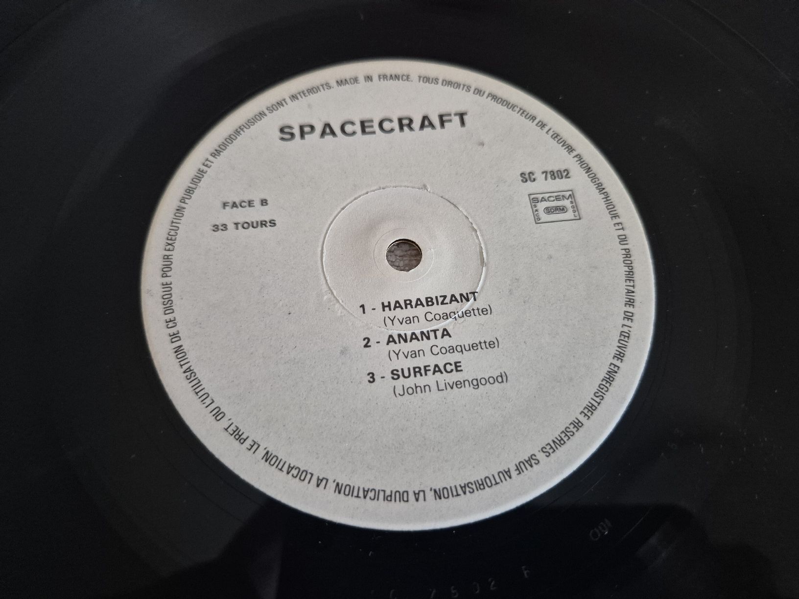 Schallplatten: Spacecraft - Paradoxe - Lp , Vinyl – Gebraucht aus Fehraltorf von Joggel3 6
