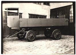 Fotografie LKW-Anhänger - Pritschenwage