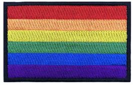 Regenbogen Aufnäher Badge Patch Flick Gay LGBTQ rainbow