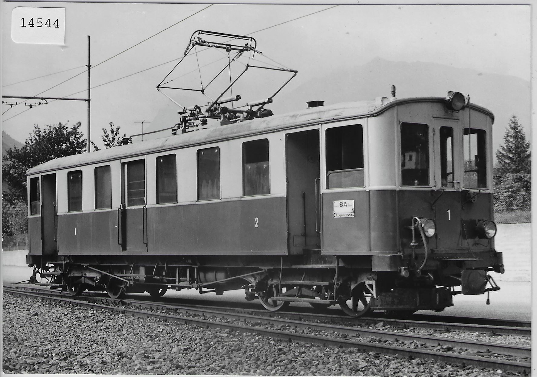 Cartoline postali: Bahnhof Biasca Bahn ABFe 2/4  Depot Gare – Antico da Ettingen venduto da Kartenplanet