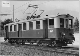 Bahnhof Biasca Bahn ABFe 2/4  Depot Gare