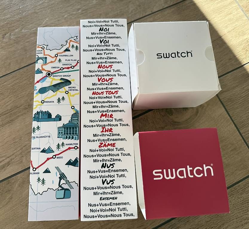 Swatch Uhren: 3 neue Swatch Uhren – Neu und originalverpackt aus Hergiswil NW von allmendkoenig 1