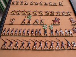 Zinnfiguren: Preussische Füsiliere (1756 - 1763)
