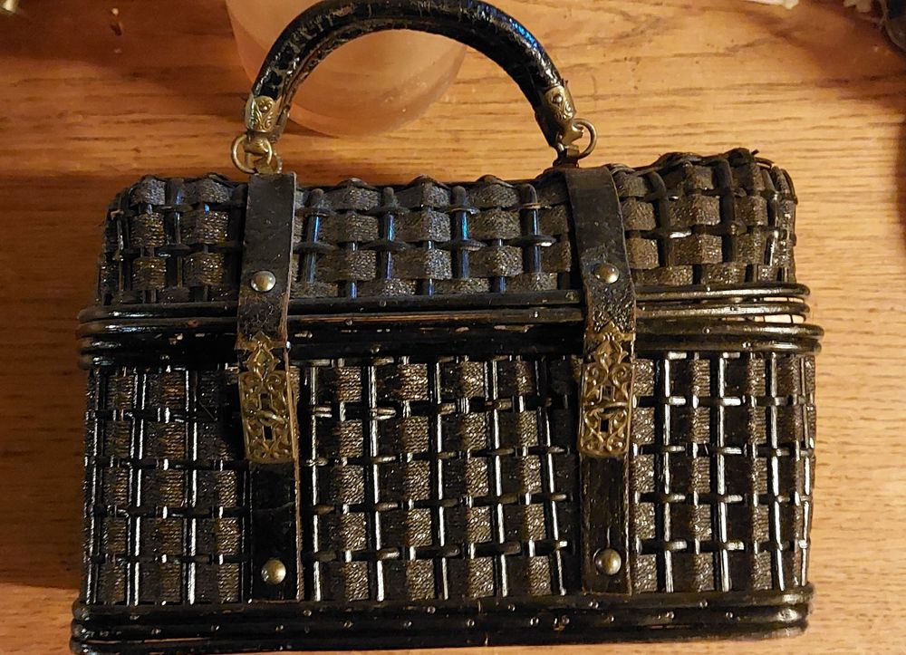 Biedermeier TASCHE Korb Trachtentasche (D'occasion) à