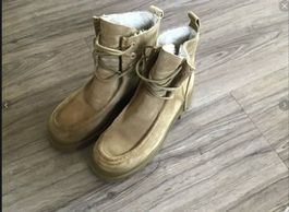 100% Wildleder Winterboots wie Clark
