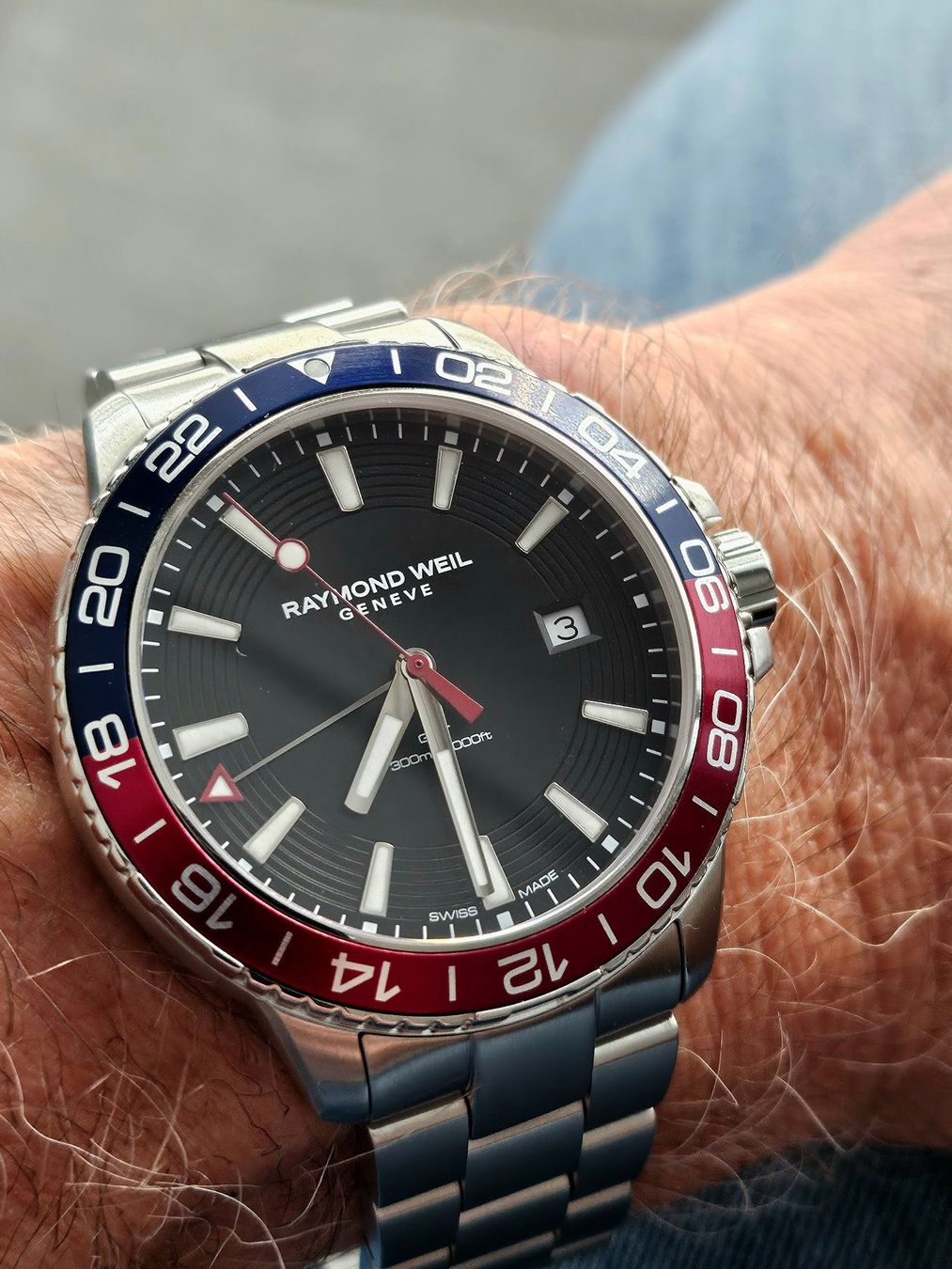 Raymond Weil Orologi: Raymond Weil - Tango Diver GMT – Nuovo e nell'imballaggio originale da Bad Zurzach venduto da Pater007 1