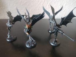 Warhammer 40k Fléau/Scourges Eldar noir