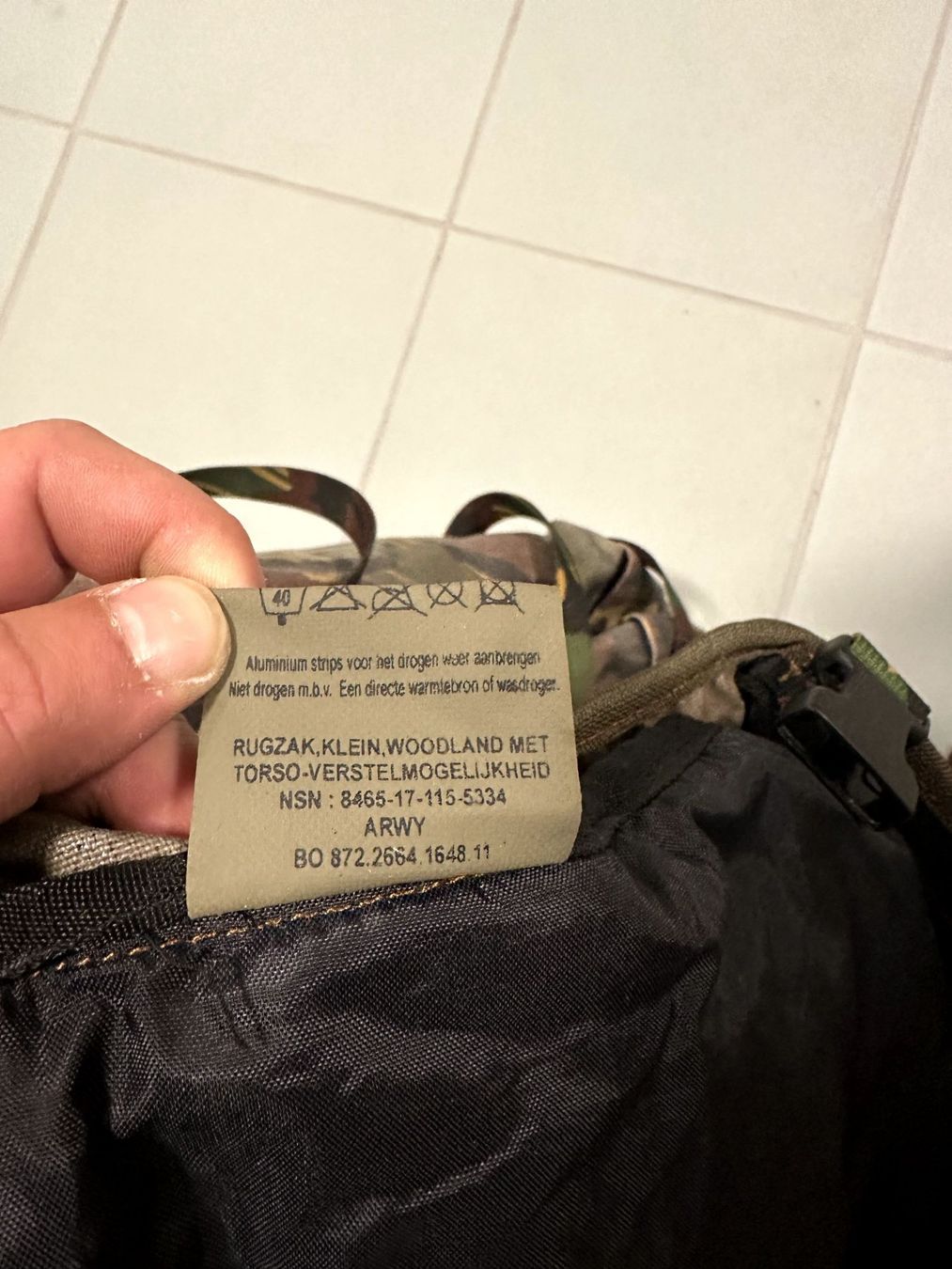 Zaini: Grand sac à dos militaire – Usato da Payerne venduto da pop_ghf9 4