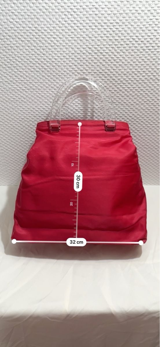 Prada Borse da donna: Prada Nylon Handbag Shoppers Acrylic Handle – Usato da Geneve venduto da DarlingVintage 8