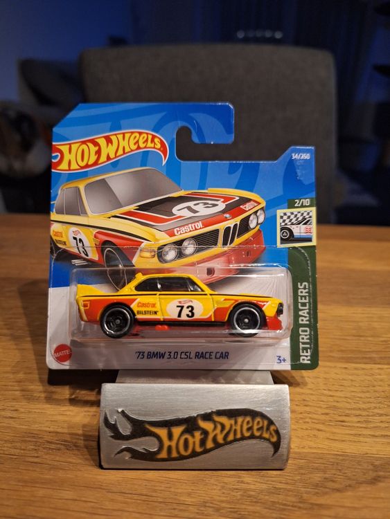 Hot Wheels 73 Bmw 3.0 Csl Race Car Negro 57/365 | Meses sin interés