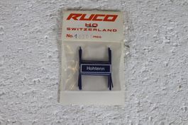 Ruco 4 Bahnhof Schilder Hohentenn HO